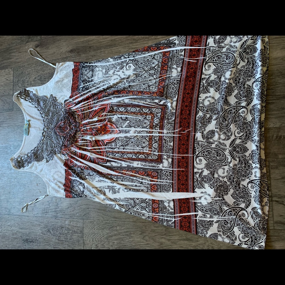 Large shift dress